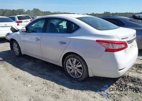 2015 Nissan Sentra Sl z USA, uszkodzony, nr VIN 3N1AB7AP7FY311090